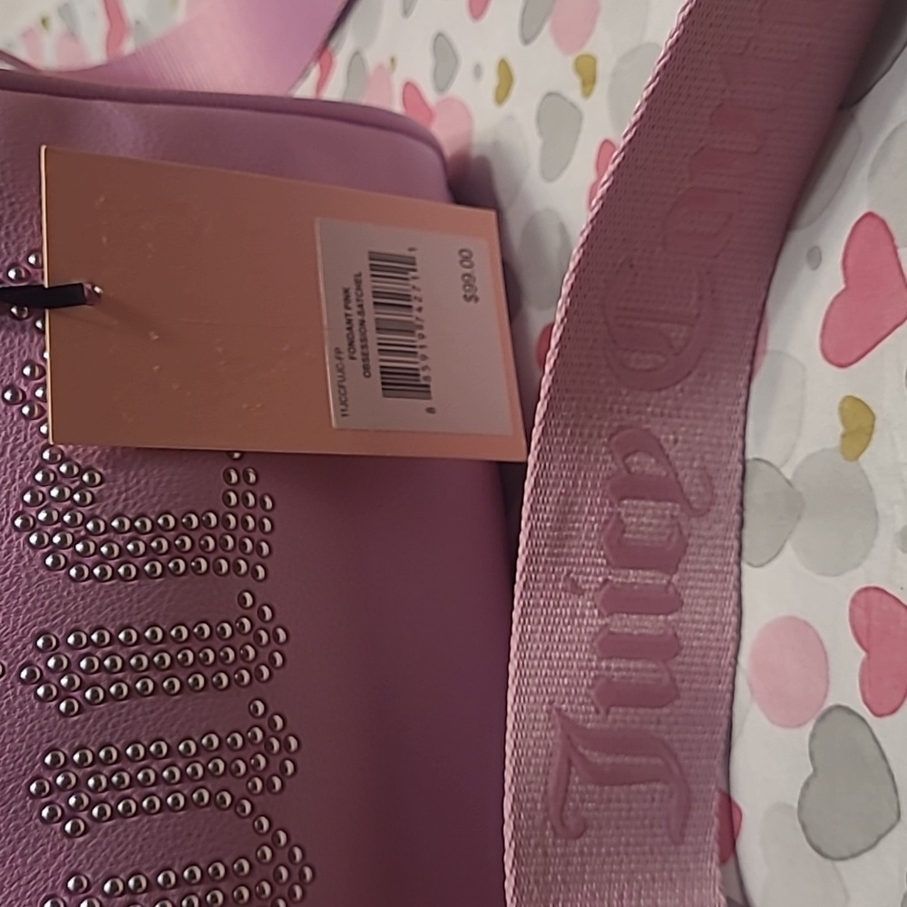 NWR Juicy Couture Foundant Pink Obsession Satchel - Picture 2 of 7